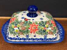 Load image into Gallery viewer, Butter Dish, Wide Kalich - Cardinals
