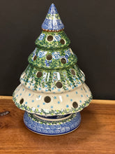 Load image into Gallery viewer, Tree, Large Kalich Luminary 9.5" tall - Blue Rose
