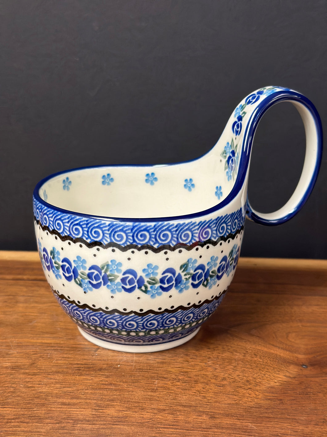 Bowl, Loop Handle Soup - Twilight