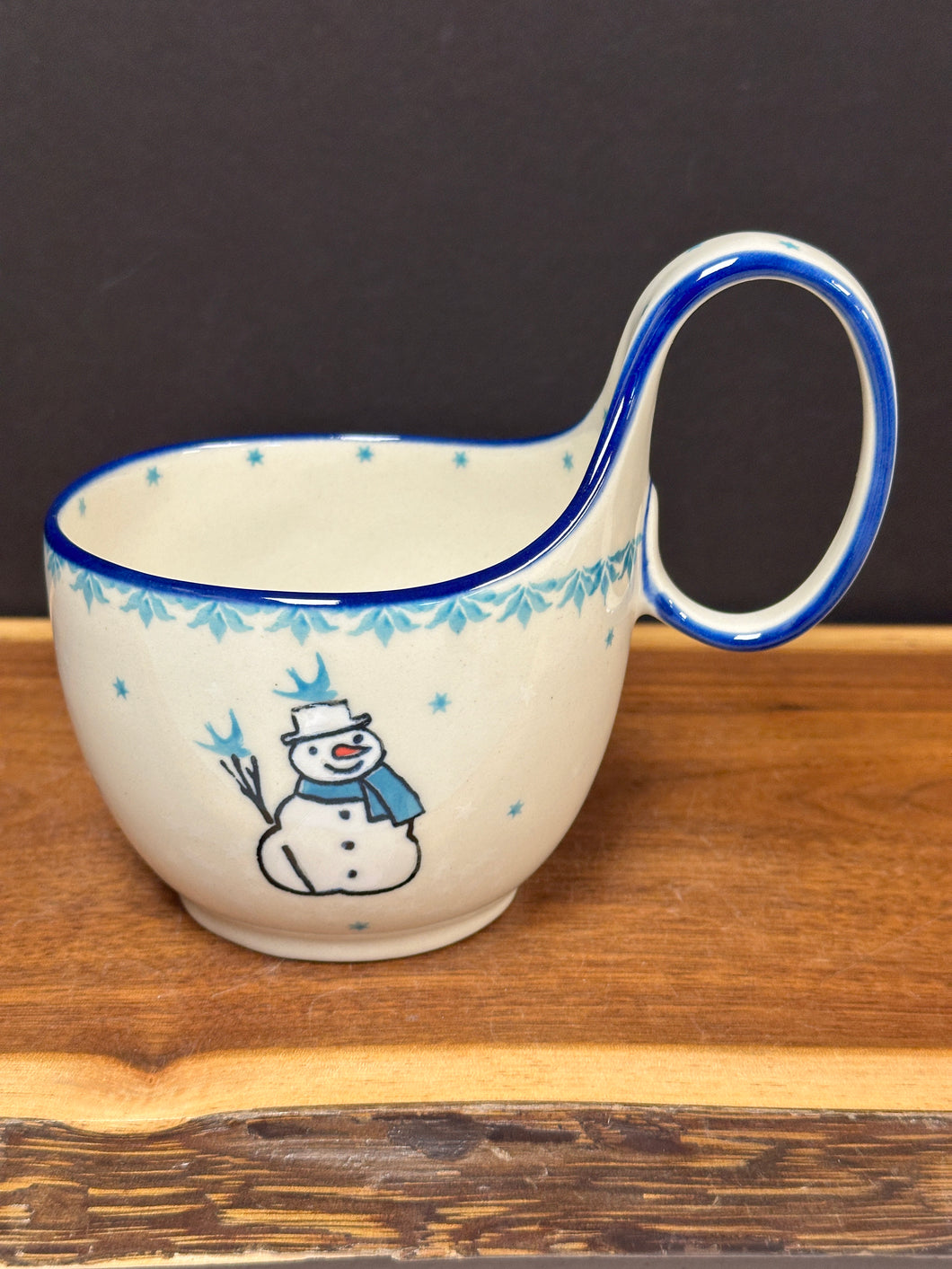 Bowl, Loop Handle Soup - Jack Frost