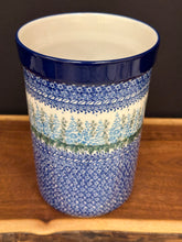Load image into Gallery viewer, Wine Crock/ Utensil Holder, 7.75" H - Virginia Bluebells
