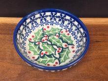 Load image into Gallery viewer, Bowl, 4.7” - Holly Wreath
