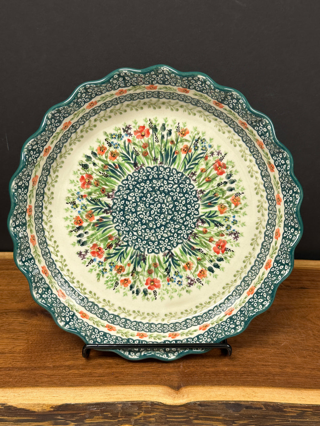 Pie Plate, Fluted 10