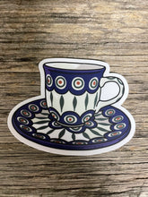 Load image into Gallery viewer, Sticker by Birdy, Peacock Teacup
