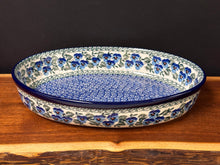 Load image into Gallery viewer, Baker, Oval 12&quot; Covered, 2Qt. - Winter Viola
