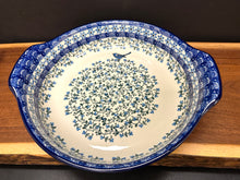 Load image into Gallery viewer, Baker, Round w/Tab Handles, 10.25" - Bluebird Vines
