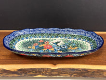 Load image into Gallery viewer, Platter, Oval Scalloped Edge - U3271
