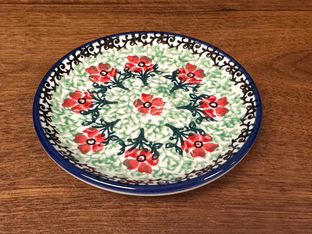 Coaster, 4” - Maraschino
