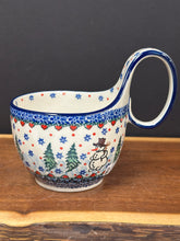 Load image into Gallery viewer, Bowl, Loop Handle Soup - U4661 Snowman

