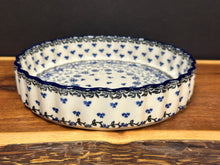 Load image into Gallery viewer, Fluted Quiche , 7.75&quot; W - Silver Lace
