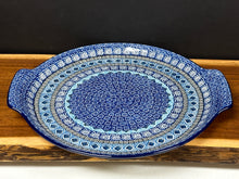 Load image into Gallery viewer, Platter, Round w/ Handles, 11.75&quot; - Aztec Sky

