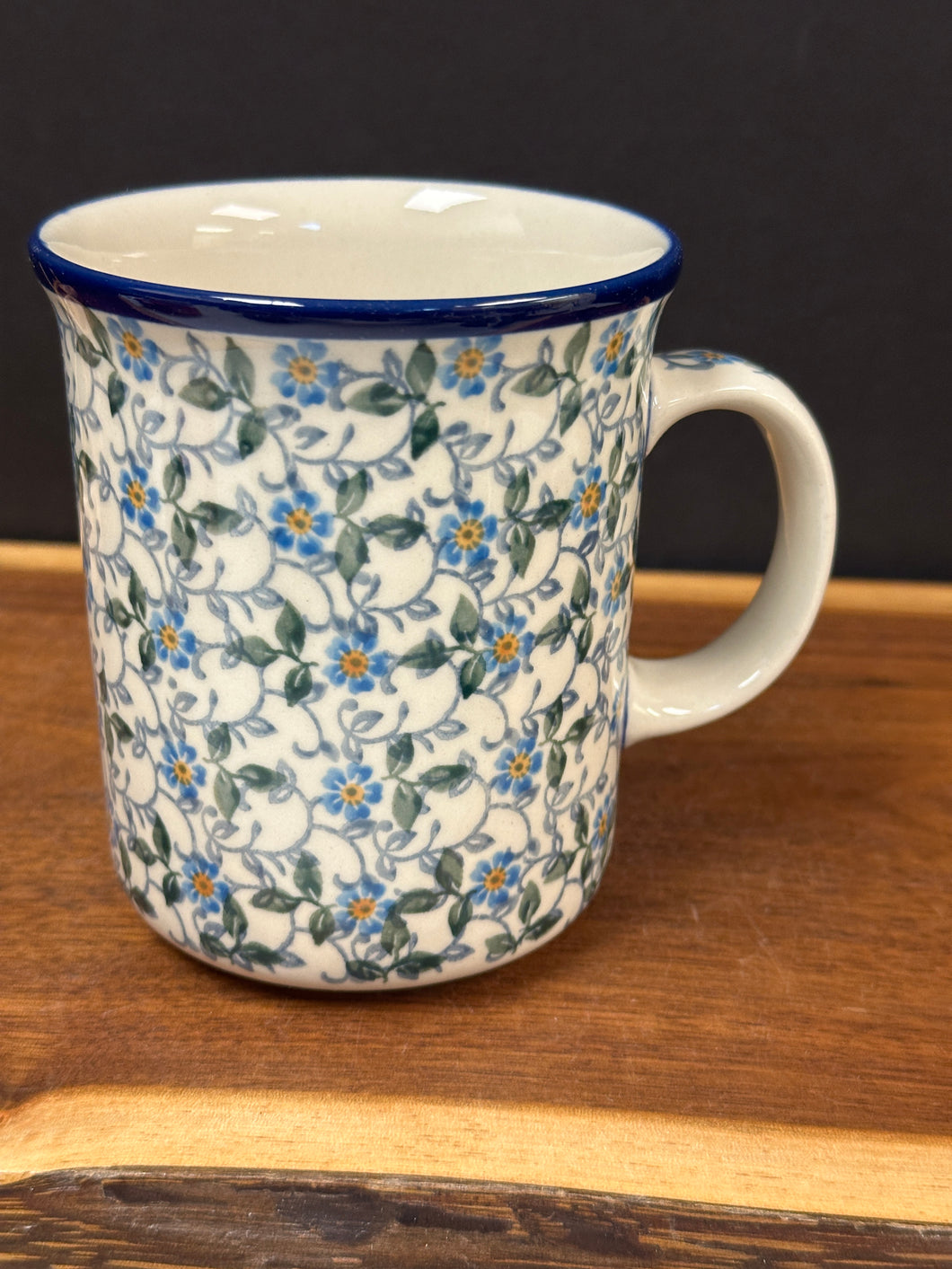 Mug, Straight 15 oz. - Forget Me Knots