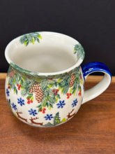 Load image into Gallery viewer, Mug, Bubble XL 18 oz - Unikat Reindeer in the Snow
