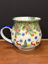 Load image into Gallery viewer, Mug, Bubble XL 18 oz - Unikat Reindeer in the Snow
