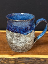 Load image into Gallery viewer, Mug, Barrel Style -  17 oz. Cocoa Butterfly by Matthew’s Pottery
