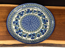 Load image into Gallery viewer, Plate, Rimmed 9.25&quot; - Winter Viola
