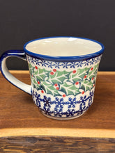Load image into Gallery viewer, Mug, 16 oz. - Holly Wreath

