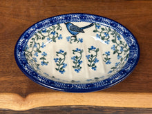 Load image into Gallery viewer, Soap Dish, Oval 5.5” - Bluebird Vines
