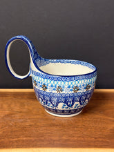 Load image into Gallery viewer, Bowl, Loop Handle Soup - Blue Yonder
