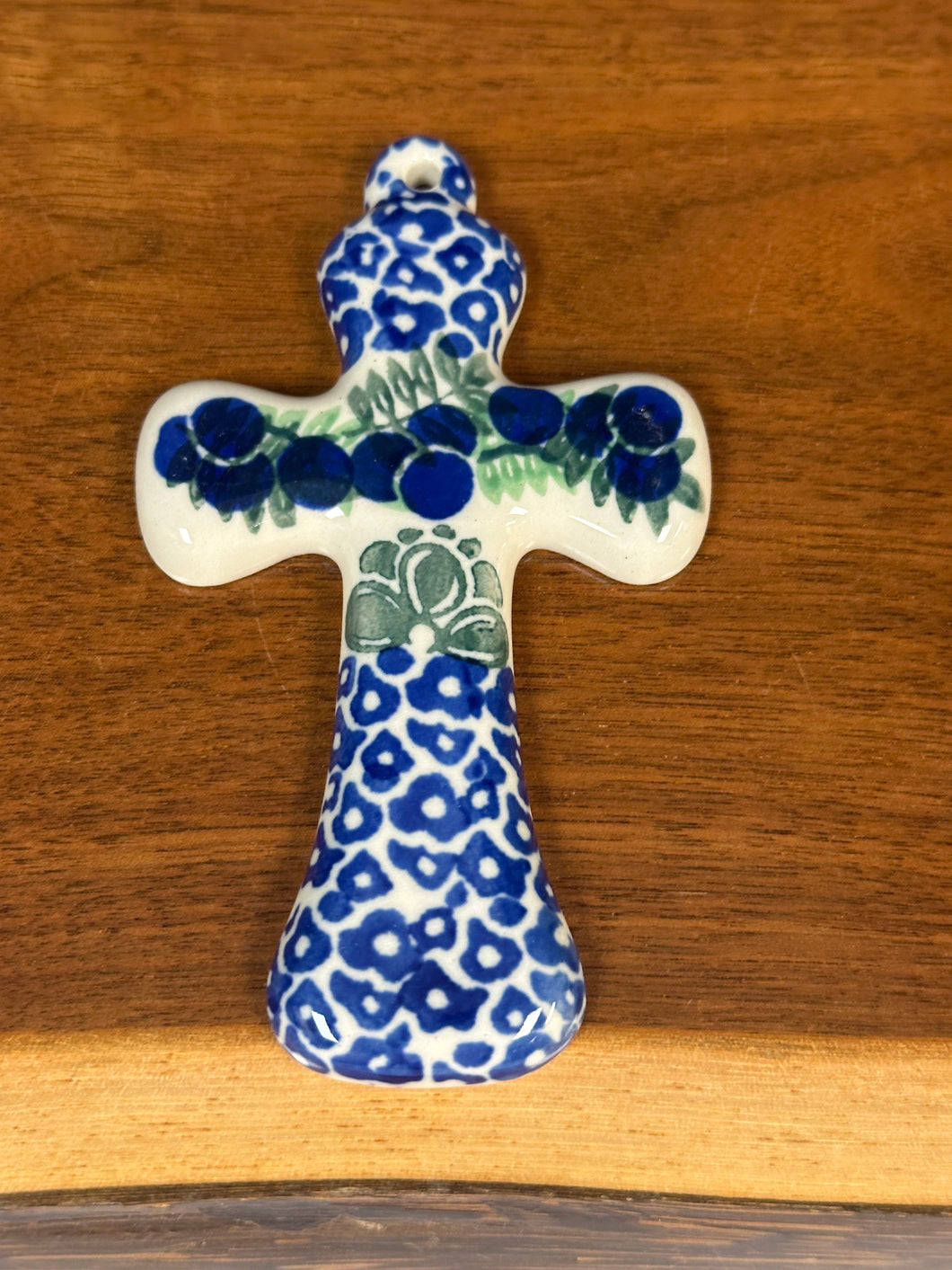 Cross, Small 4.75” - Huckleberry