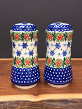 Load image into Gallery viewer, Salt &amp; Pepper Set, Tall Kalich - Christmas Traditions
