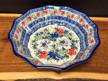 Load image into Gallery viewer, Bowl, Faceted Serving 9" W - U5156
