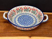 Load image into Gallery viewer, Baker, Round w/ Handles, 8" - Crimson Bells
