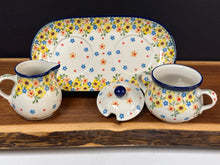 Load image into Gallery viewer, Cream &amp; Sugar Set w/tray - Buttercup
