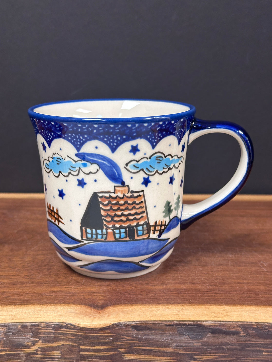 Mug, 12 oz. -  Winter Cabin