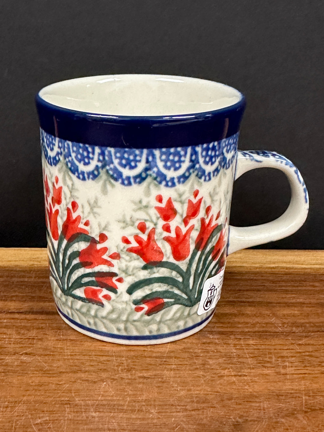 Espresso Mug, 4 oz - Crimson Bells