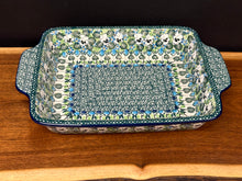 Load image into Gallery viewer, Baker, Rectangular w/handles 7.5” x 11” - U4795
