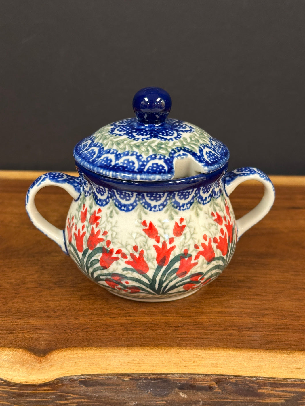 Sugar Bowl, 7 oz - Crimson Bells