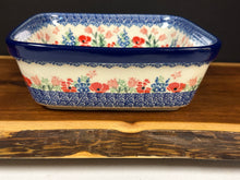 Load image into Gallery viewer, Baker, Square Deep Dish, 7.75" - Whimsical Garden
