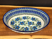 Load image into Gallery viewer, Baker, Oval 9.5&quot; - 1Qt. - Morning Glory
