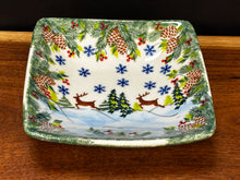 Load image into Gallery viewer, Bowl, Square Kalich "Toffi" - Reindeer in the Snow
