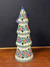 Load image into Gallery viewer, Tree, Luminary Kalich Cone 10.5” - Roses are Red
