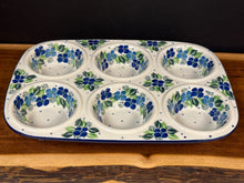 Load image into Gallery viewer, Muffin Pan - Blue Phlox

