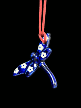 Load image into Gallery viewer, Necklace, Dragonfly - Flowers - Red Necklace

