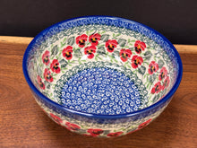 Load image into Gallery viewer, Bowl, Cereal/Soup/Salad 6.25" - Red Pansy
