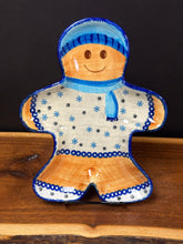 Load image into Gallery viewer, Platter, Gingerbread Boy - Sweater Weather
