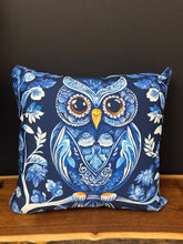 Load image into Gallery viewer, Pillow, Accent 16” x 16” - Folk Art Owl
