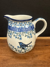Load image into Gallery viewer, Cream Pitcher, 11 oz - Bluebird Vines

