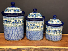 Load image into Gallery viewer, Canister Set of 3 - Winter Viola
