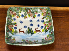 Load image into Gallery viewer, Bowl, Square Kalich "Toffi" - Reindeer in the Snow
