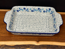Load image into Gallery viewer, Baker, Rectangular w/handles 7.5” x 11” - Gray Lace
