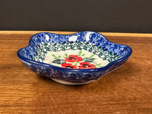 Load image into Gallery viewer, Bowl, Flower Shape - Red Pansy
