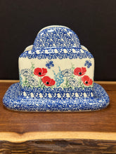 Load image into Gallery viewer, Napkin Holder, 4.75” x 6.75” - Red Poppy Garden
