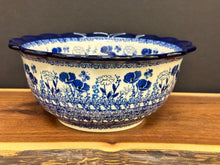 Load image into Gallery viewer, Bowl, Ruffled Edge 9.5” - Evening Poppy
