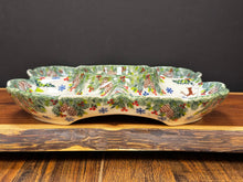 Load image into Gallery viewer, Platter, Divided Clover - Reindeer in the Snow
