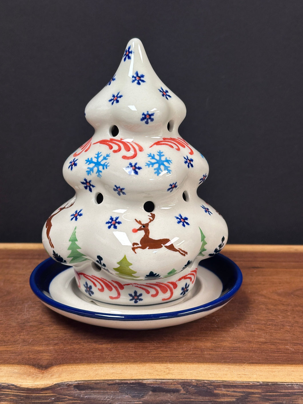 Tree, Luminary 6.25”- Reindeer Games